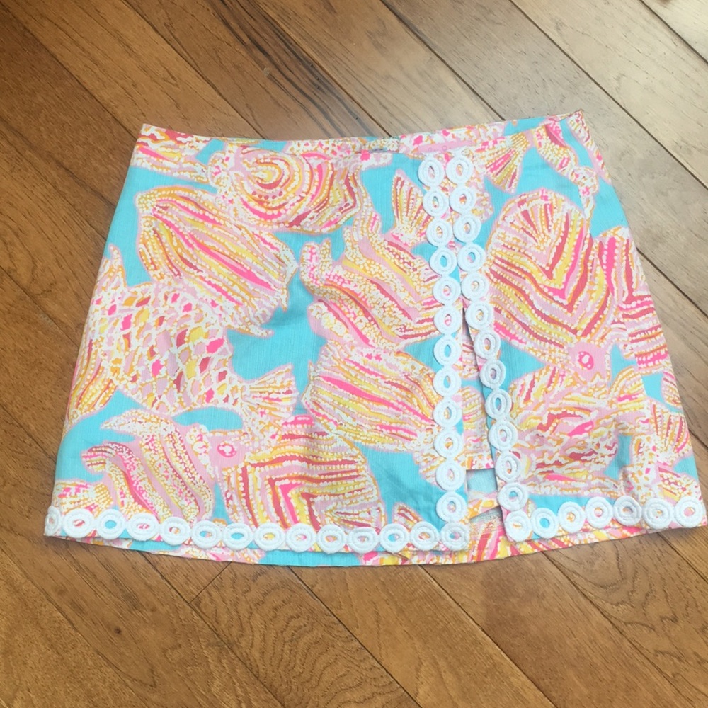 A Lilly Pulitzer skirt
